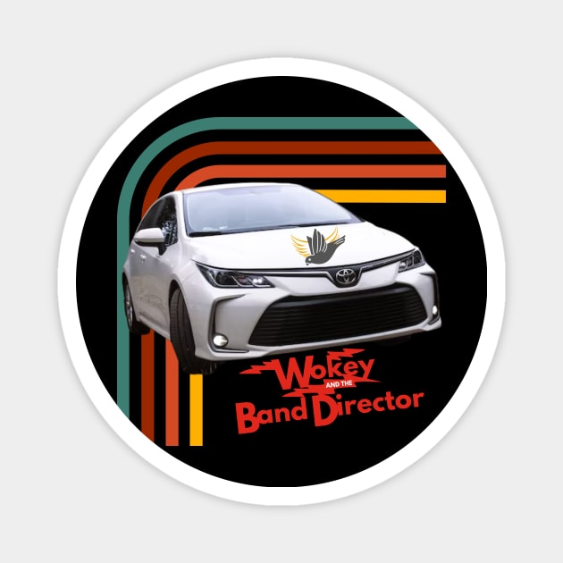 Wokey and the Band Director Magnet by DadOfMo Designs